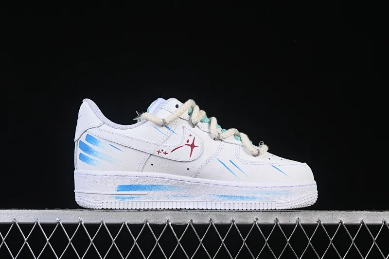 All categories Nk Air Force 1 Air Force series Nk Air Force 1 Low Air Force low-top Nike Air Force 1'07 Low "Aries" Hand-painted graffiti twelve constellations series Aries Air Force One low-top casual sneakers Constellation 321-419